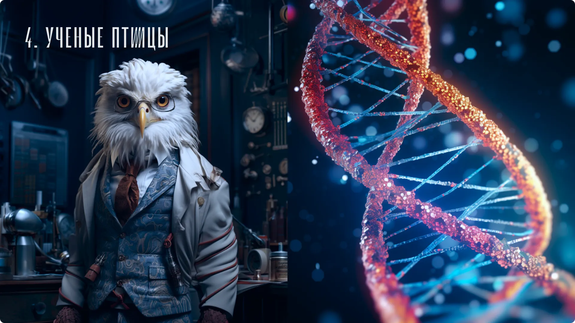 Птицы-учёные