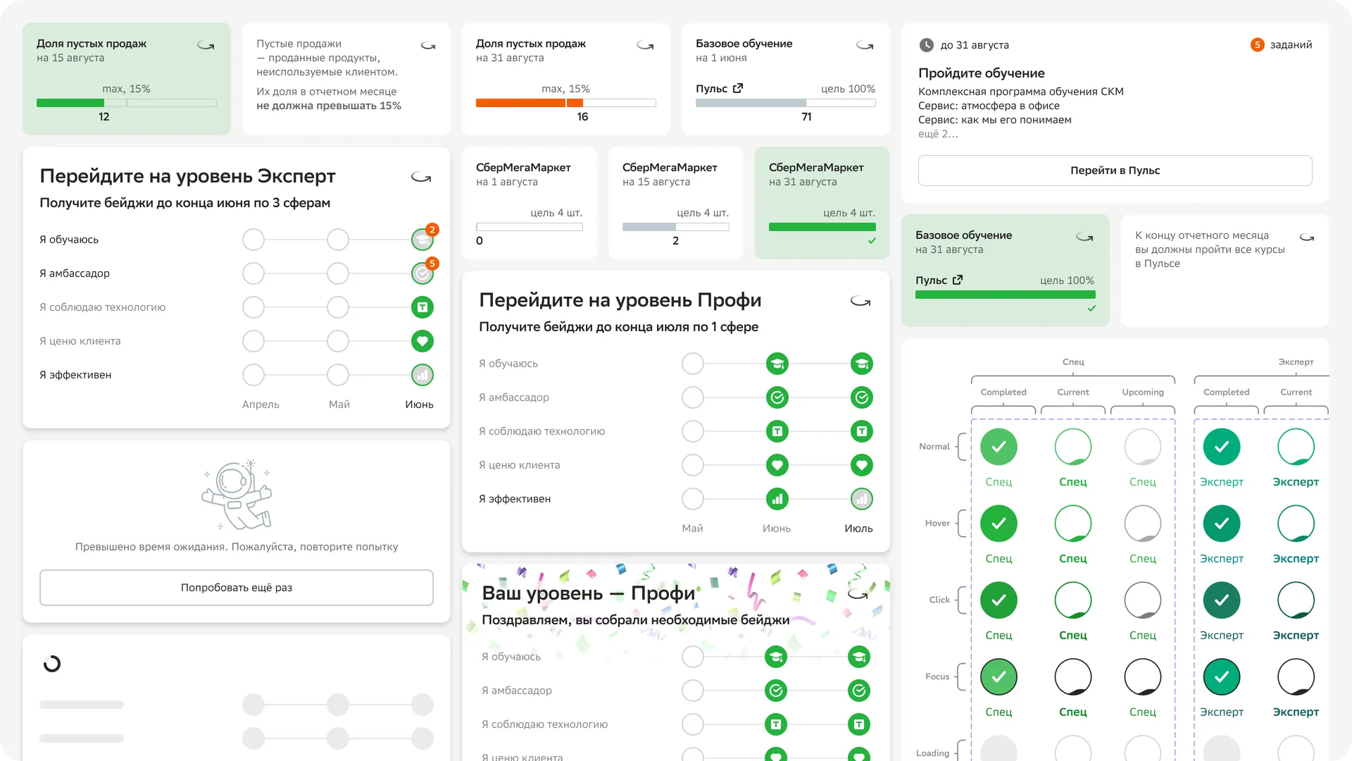 Компоненты и их состояния